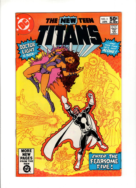 The New Teen Titans, Vol. 1 #3A (1981) DC Comics 1981
