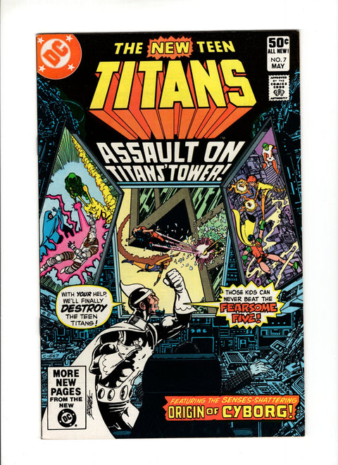 The New Teen Titans, Vol. 1 #7A (1981) DC Comics 1981