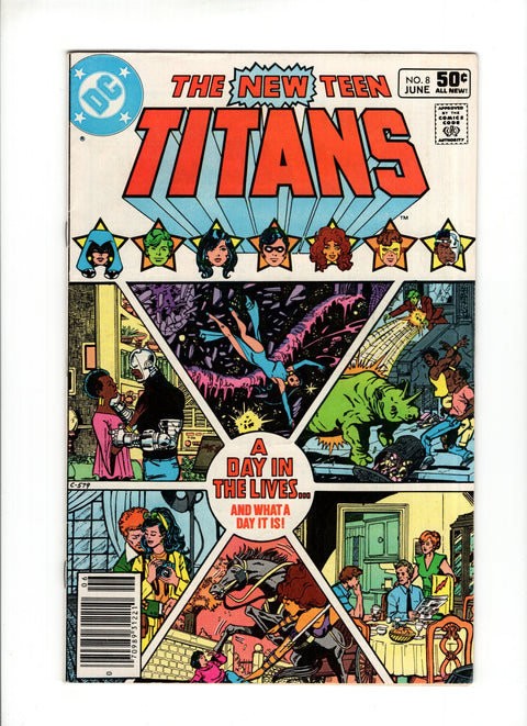 The New Teen Titans, Vol. 1 #8A (1981) DC Comics 1981