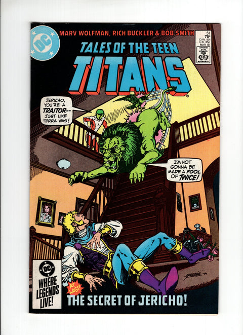 Tales of the Teen Titans #51A (1985)   DC Comics 1985