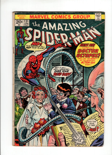 The Amazing Spider-Man, Vol. 1 #131A (1974) Marvel Comics 1974