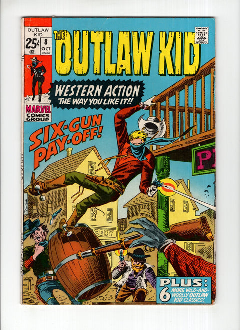 The Outlaw Kid, Vol. 2 #8 (1971) Marvel Comics 1971