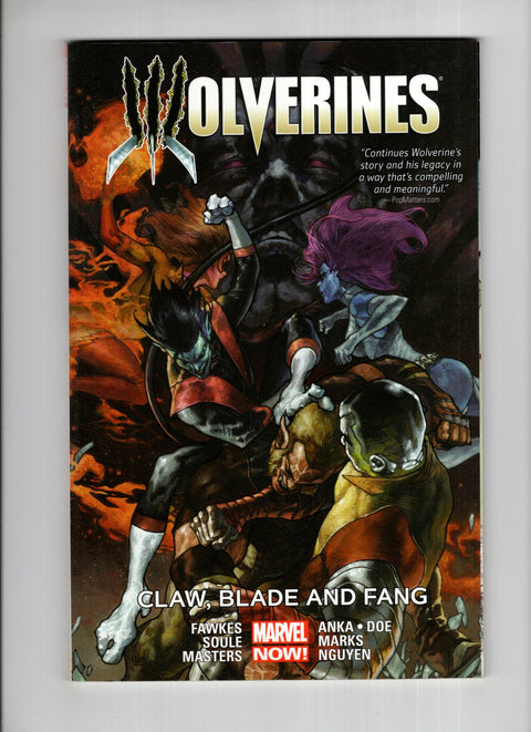 Wolverines #2TP (2015) Marvel Comics 2015