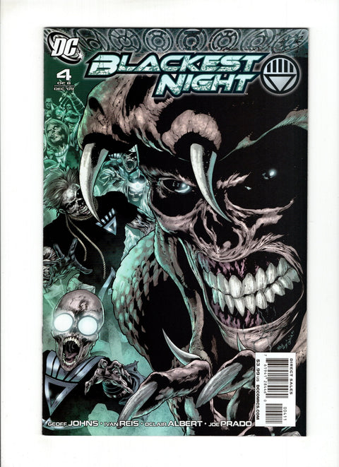 Blackest Night #4A (2009) DC Comics 2009