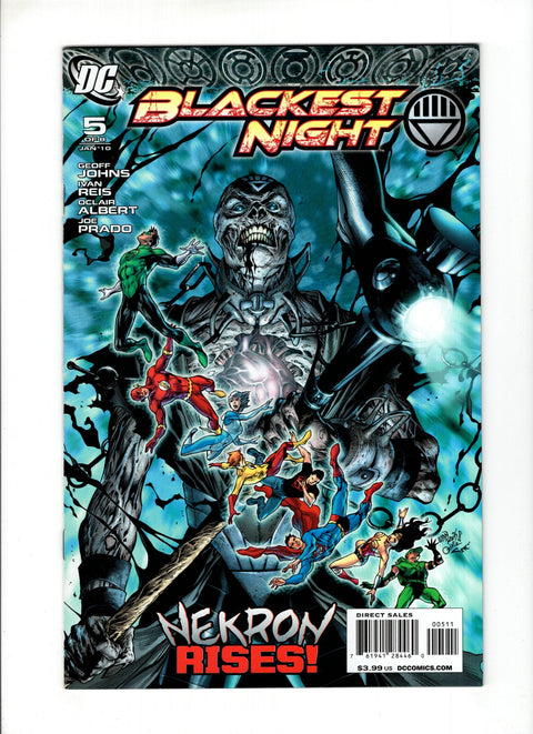 Blackest Night #5A (2009) DC Comics 2009