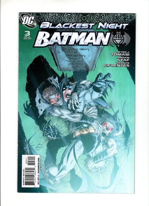Blackest Night: Batman #3A (2009) DC Comics 2009