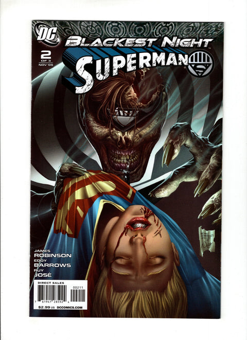 Blackest Night: Superman #2A (2009) DC Comics 2009