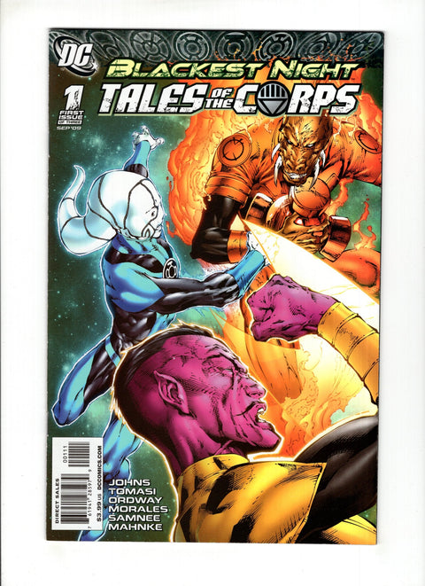 Blackest Night: Tales of the Corps #1A (2009) DC Comics 2009