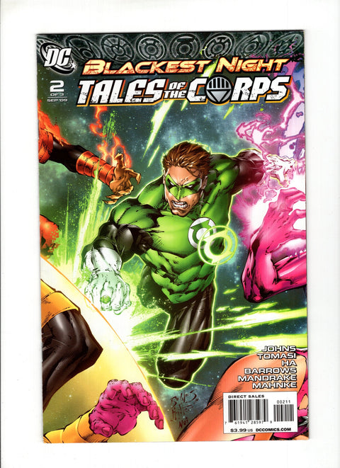 Blackest Night: Tales of the Corps #2A (2009) DC Comics 2009