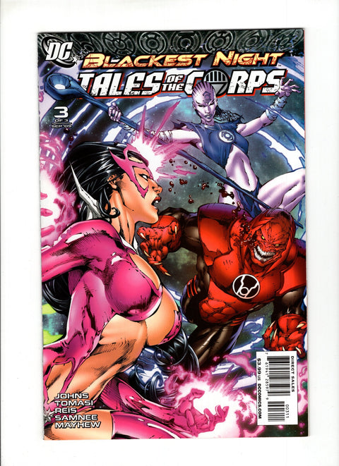 Blackest Night: Tales of the Corps #3A (2009) DC Comics 2009