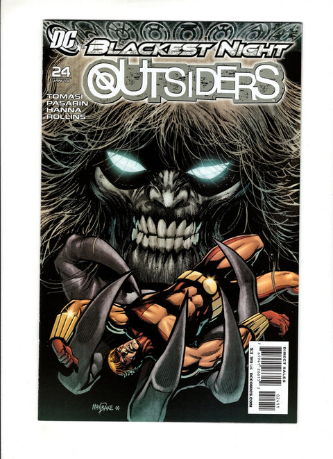 Outsiders, Vol. 4 #24A (2010) Blackest Night Blackest Night DC Comics 2010