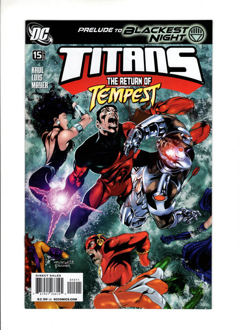 Titans, Vol. 2 #15 (2009) Blackest Night Blackest Night DC Comics 2009