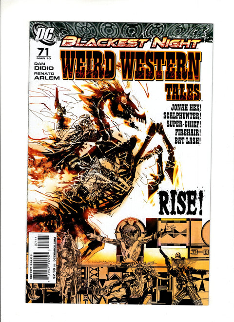 Weird Western Tales, Vol. 1 #71 (2010) Blackest Night Blackest Night DC Comics 2010
