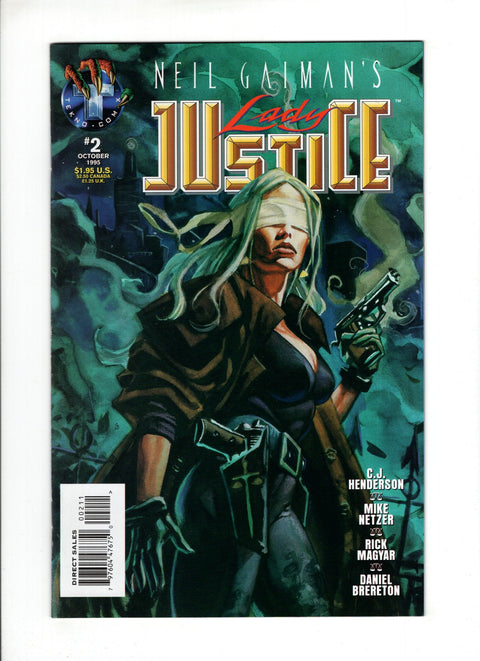 Neil Gaiman's Lady Justice (Tekno Comix) #2 (1995) Tekno Comix 1995