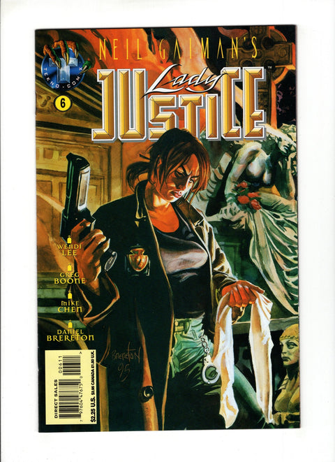 Neil Gaiman's Lady Justice (Tekno Comix) #6 (1996) Tekno Comix 1996