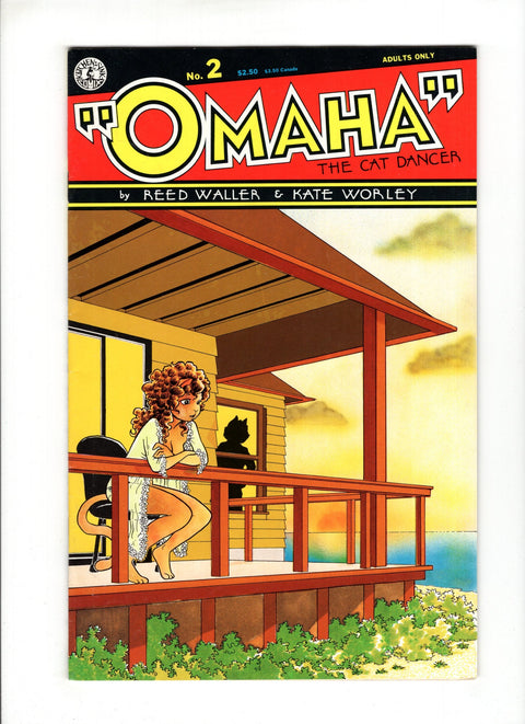 Omaha the Cat Dancer, Vol. 2 #2B (1986) Kitchen Sink Press 1986