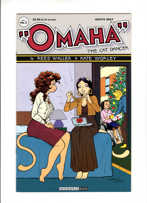 Omaha the Cat Dancer, Vol. 3 #2 (1994) Fantagraphics 1994