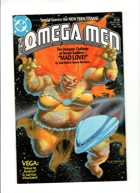 The Omega Men, Vol. 1 #35 (1985) DC Comics 1985