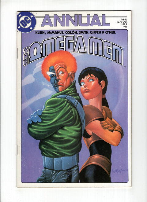 The Omega Men,Vol. 1 Annual #2 (1985) DC Comics 1985