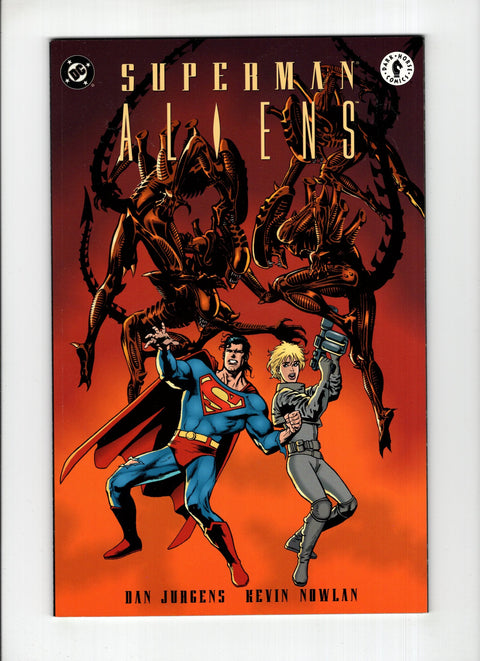 Superman / Aliens #2 (1995) DC Comics and Dark Horse Comics 1995