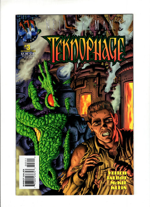 Teknophage #3 (1995) Tekno Comix 1995