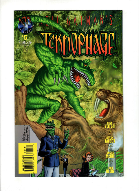 Teknophage #5 (1995) Tekno Comix 1995