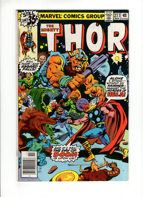 Thor, Vol. 1 #277A (1978)   Marvel Comics 1978