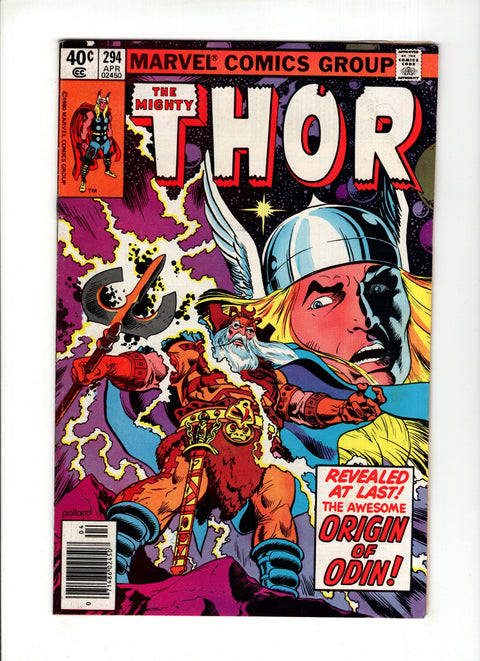 Thor, Vol. 1 #294A (1980) Marvel Comics 1980