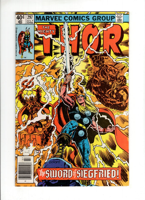 Thor, Vol. 1 #297A (1980) Marvel Comics 1980