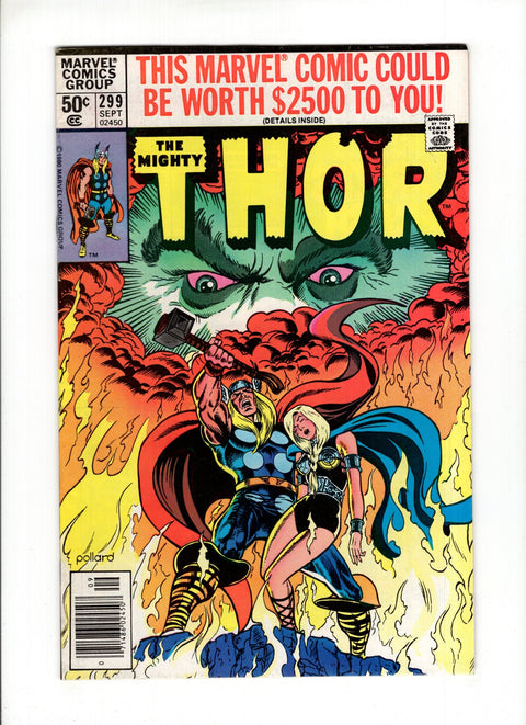 Thor, Vol. 1 #299A (1980)   Marvel Comics 1980