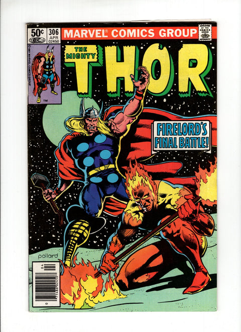 Thor, Vol. 1 #306A (1981) Marvel Comics 1981