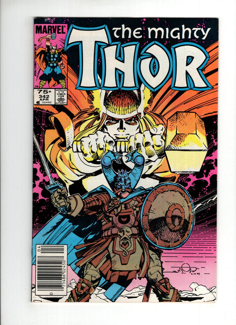 Thor, Vol. 1 #342A (1984) CPV Marvel Comics 1984