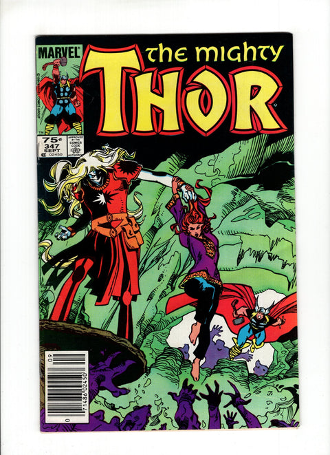 Thor, Vol. 1 #347A (1984) CPV Marvel Comics 1984