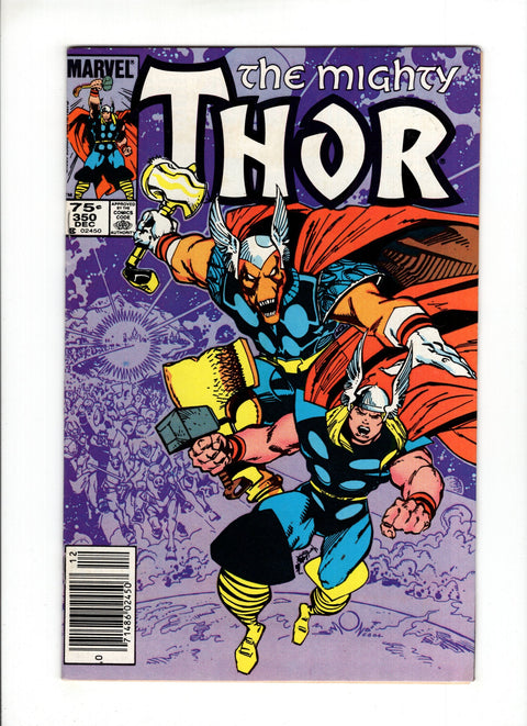 Thor, Vol. 1 #350A (1984) CPV Marvel Comics 1984