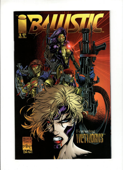 Ballistic (Top Cow) #1 (1995) Michael Turner Michael Turner Image Comics 1995