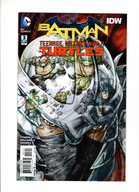 Batman / Teenage Mutant Ninja Turtles #3A (2016)   DC Comics / IDW Publishing 2016