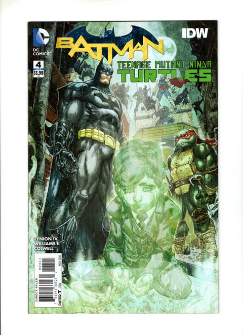 Batman / Teenage Mutant Ninja Turtles #4A (2016) DC Comics / IDW Publishing 2016