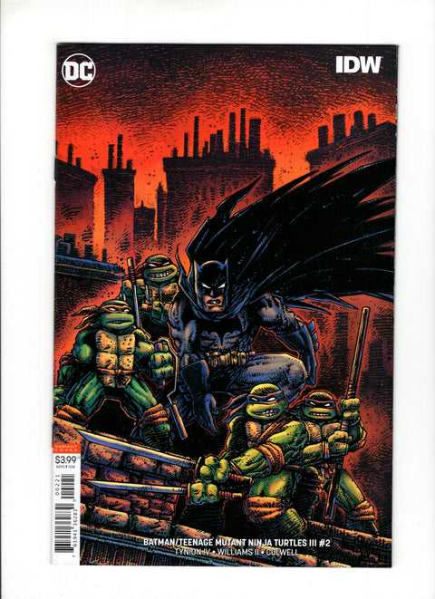 Batman / Teenage Mutant Ninja Turtles III #2B (2019) Kevin Eastman Variant Kevin Eastman Variant DC Comics 2019