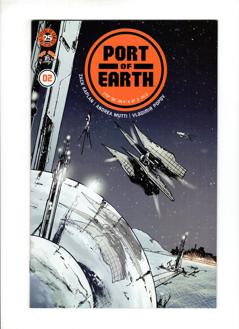 Port of Earth #2A (2017) Andrea Mutti Cover Andrea Mutti Cover Image Comics 2017