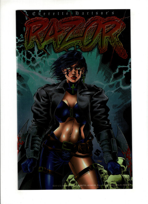 Razor, Vol. 2 #1C (1996) Chromium Cover Chromium Cover London Night Studios 1996