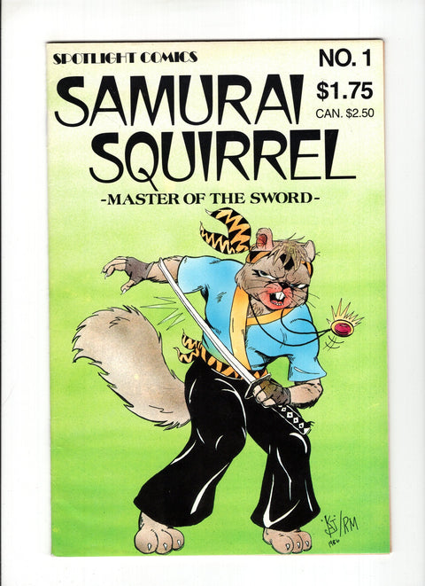 Samurai Squirrel #1 (1986) Spotlight Comics 1986