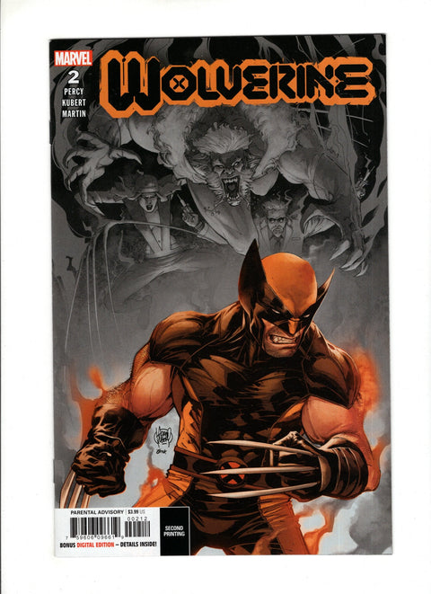 Wolverine, Vol. 7 #2H (2020) 2nd Print 2nd Print Marvel Comics 2020