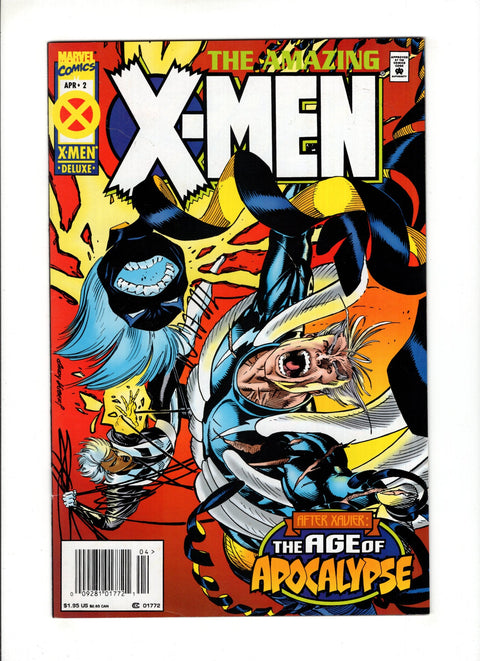 Amazing X-Men, Vol. 1 #2B (1995) Newsstand Marvel Comics 1995