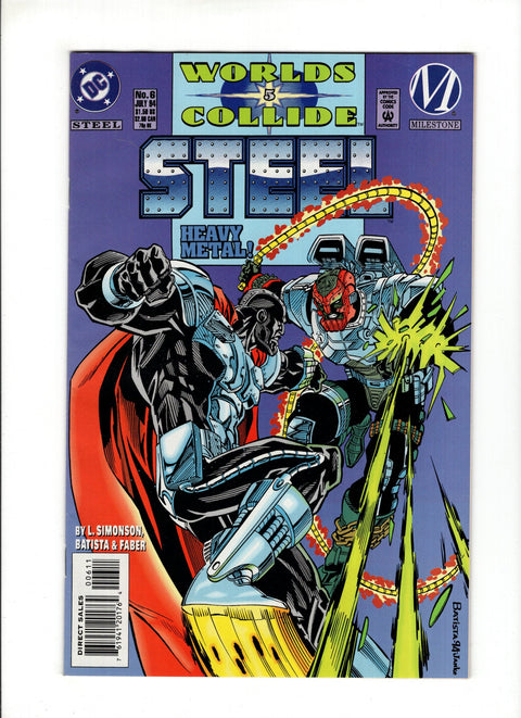 Steel #6A (1994) World's Collide World's Collide DC Comics 1994