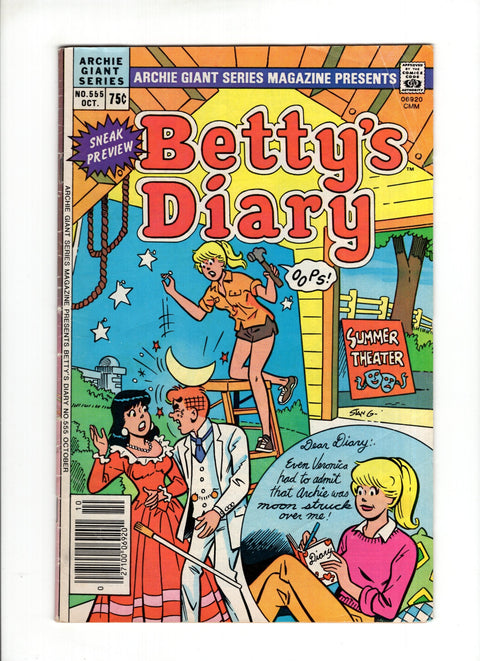 Archie Giant Series #555C (1985) CPV Archie Comic Publications 1985