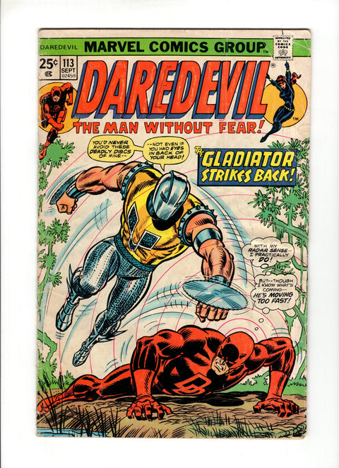 Daredevil, Vol. 1 #113A (1974)   Marvel Comics 1974