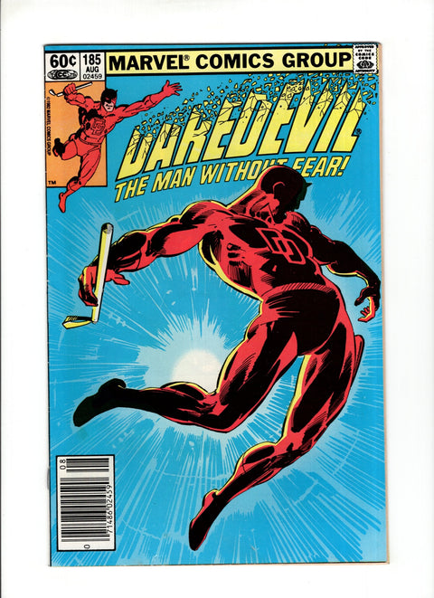 Daredevil, Vol. 1 #185B (1982)  Newsstand  Marvel Comics 1982