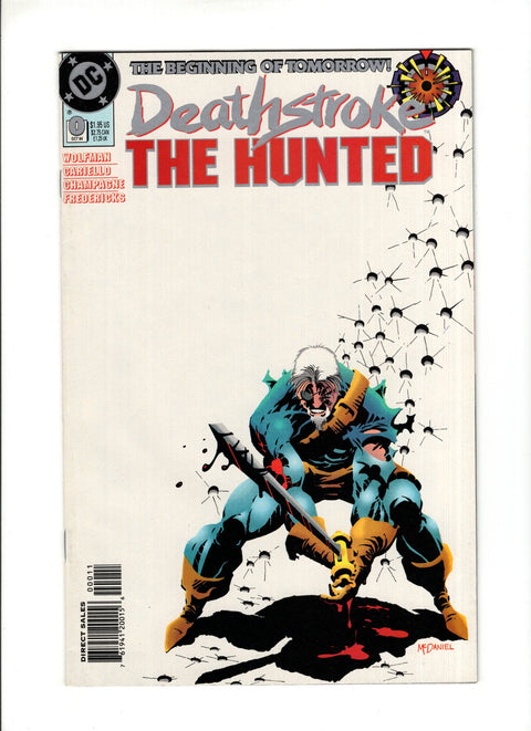 Deathstroke, The Terminator #0 (1991) DC Comics 1991