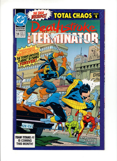 Deathstroke, The Terminator #14 (1992) DC Comics 1992