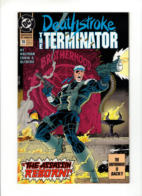 Deathstroke, The Terminator #18 (1993) DC Comics 1993